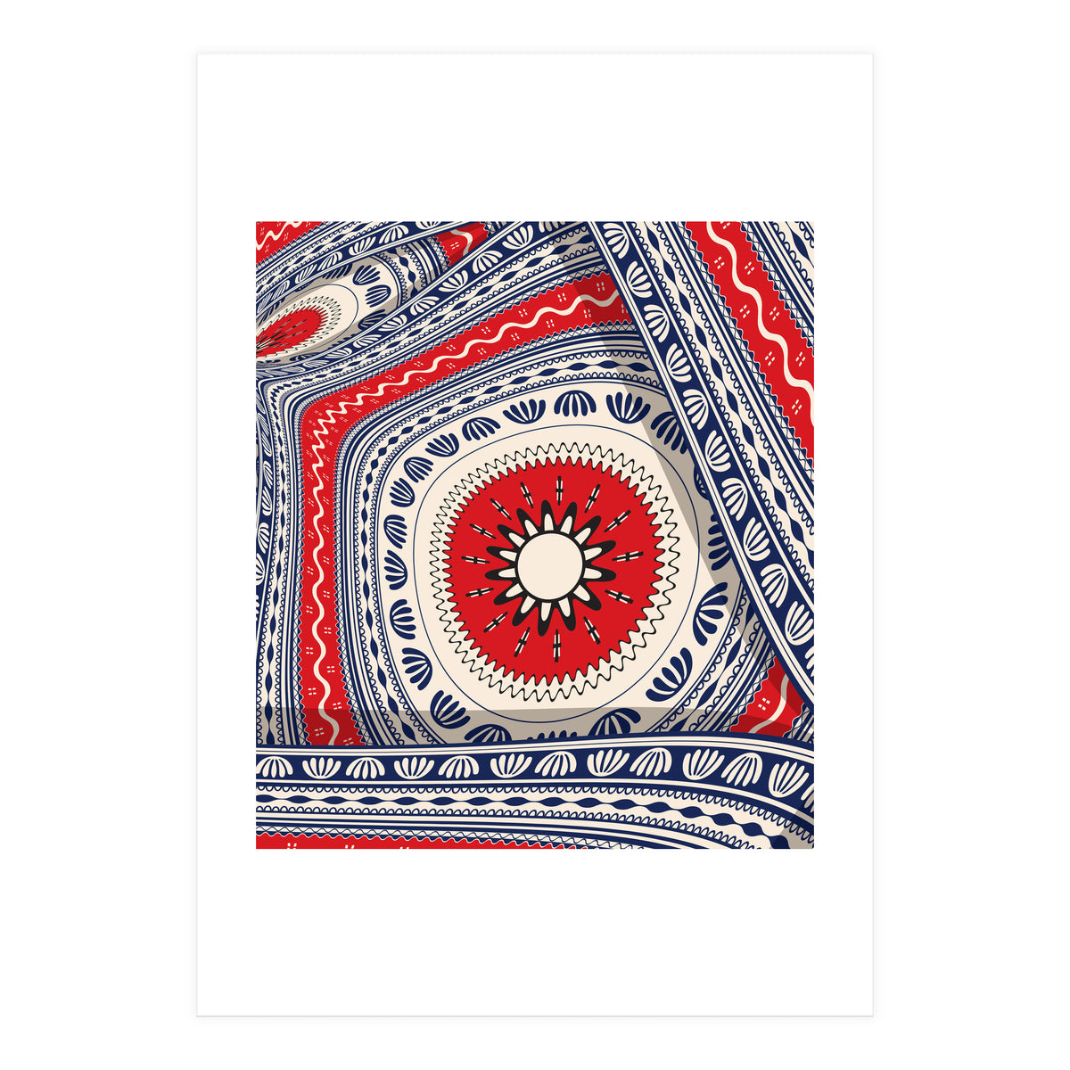 Romanian embroidery background 30 (Print Only)