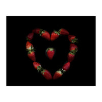 Heart of strawberries (Print Only)