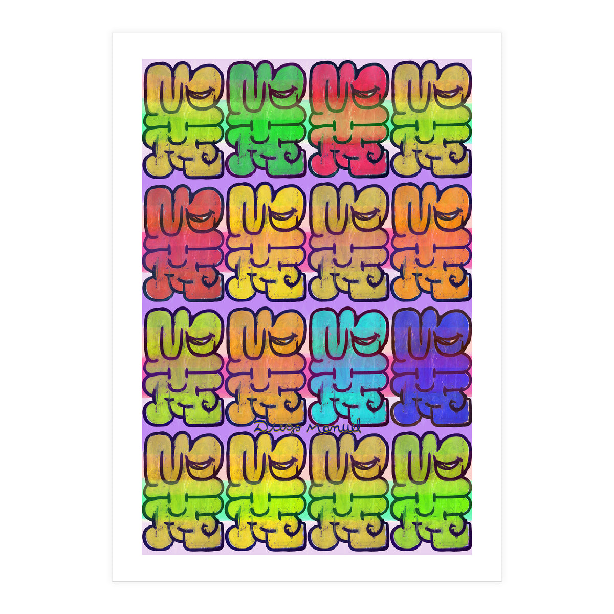 Graffitis 2021 Tapiz 98 (Print Only)