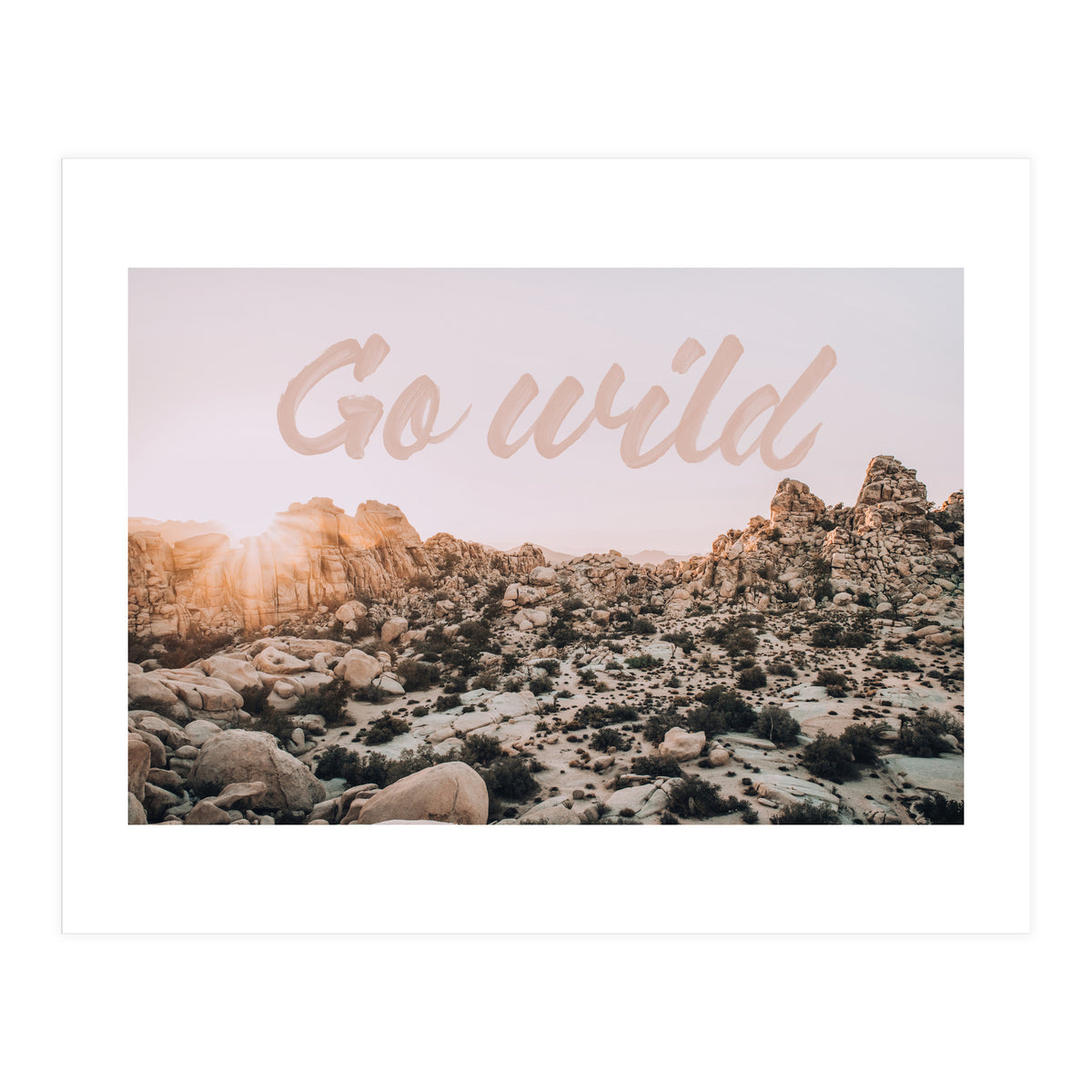 Go Wild (Print Only)