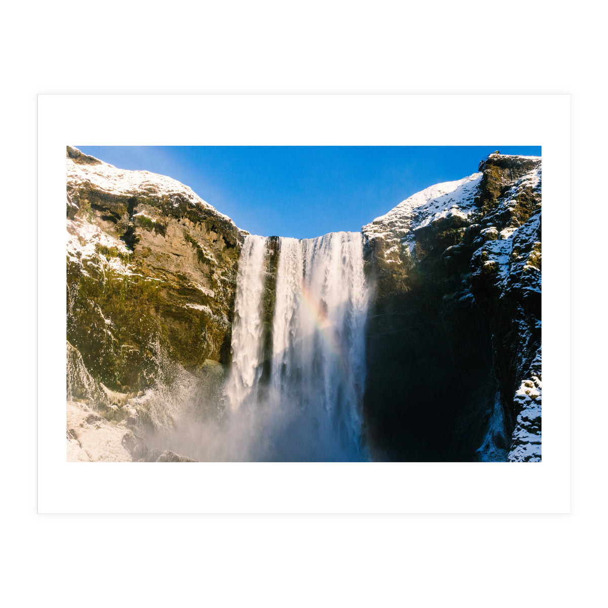 Skogafoss Waterfall Iceland 4 (Print Only)