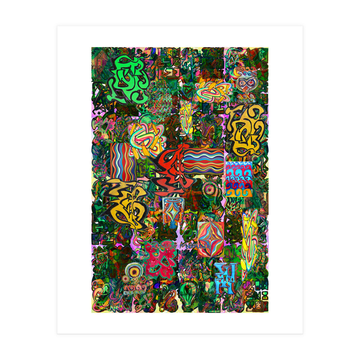 Graffiti Digital 2022 417 (Print Only)