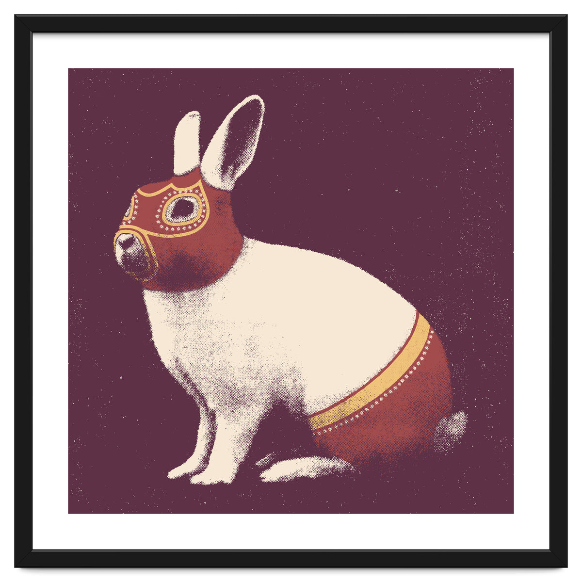 Rabbit Wrestler Square