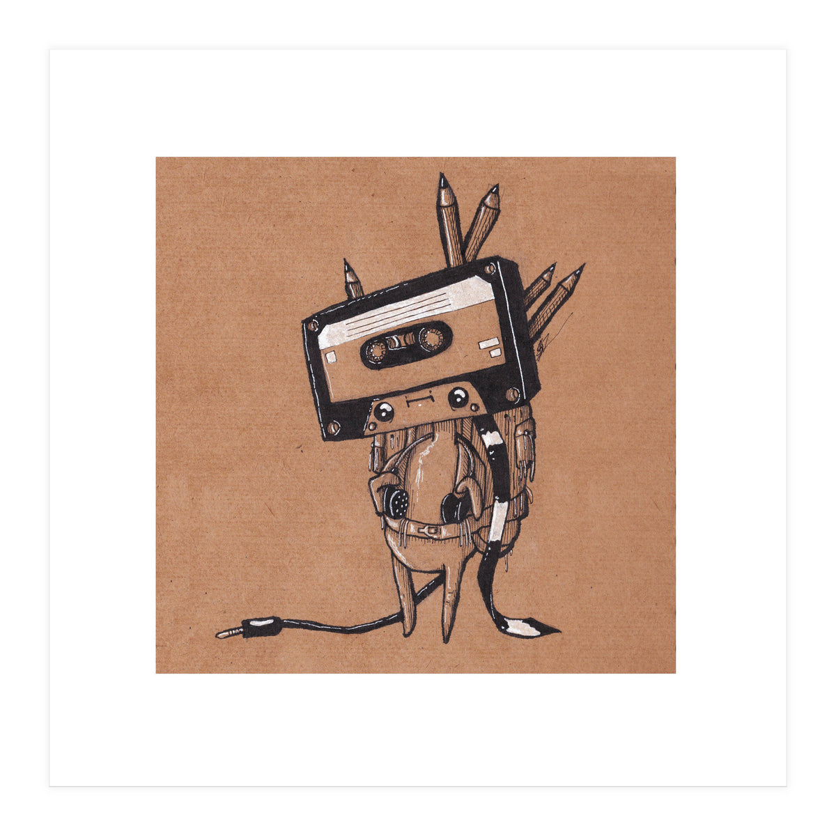 The Wandering Cassette (Print Only)