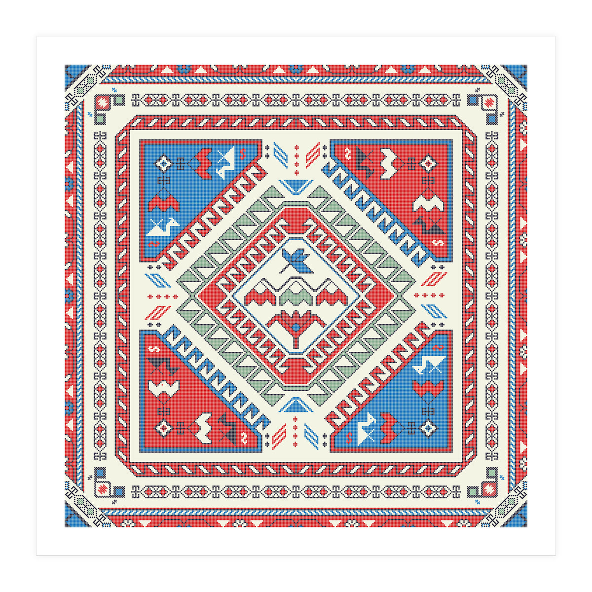 Georgian rug 1 (Print Only)