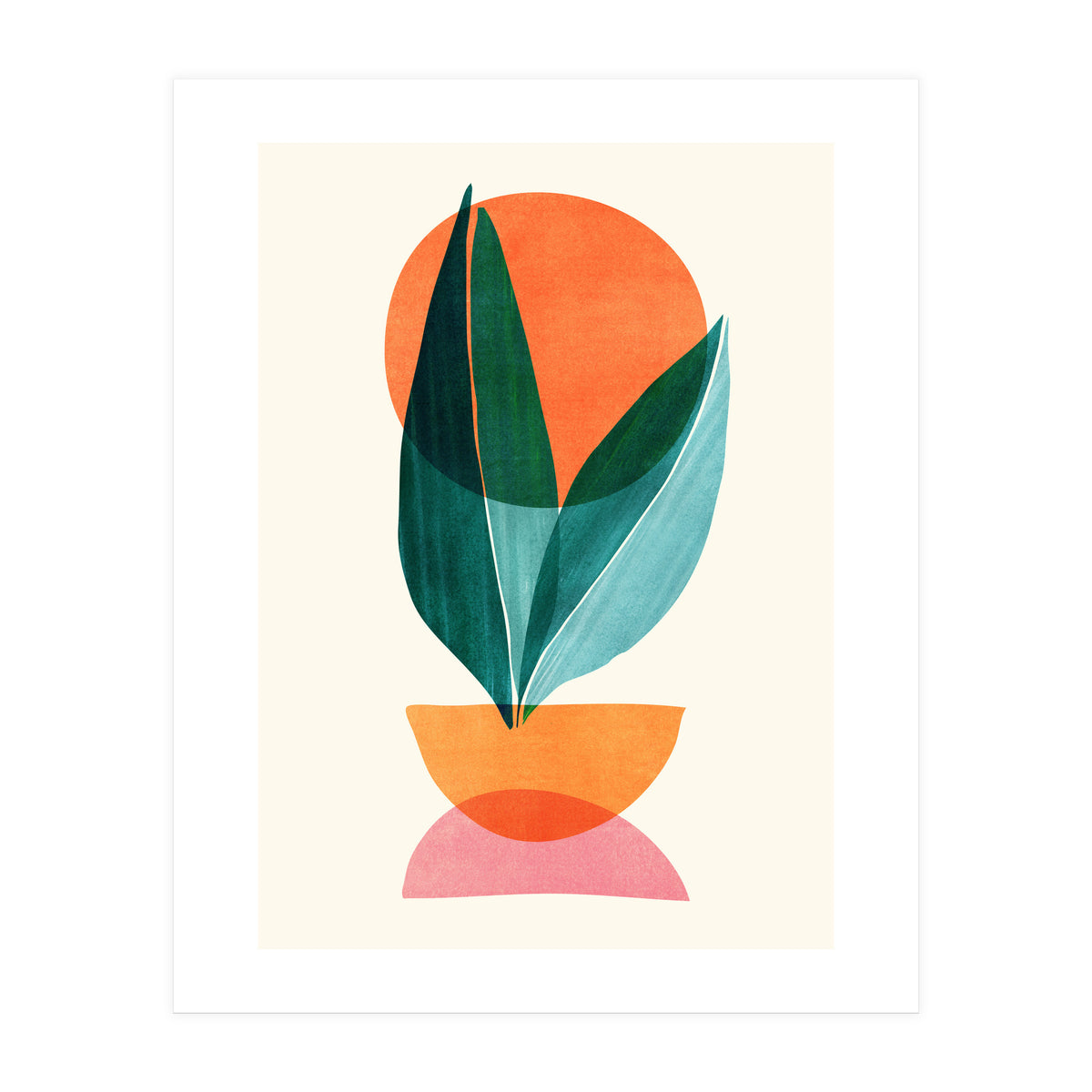 Abstract Nature Stack II (Print Only)