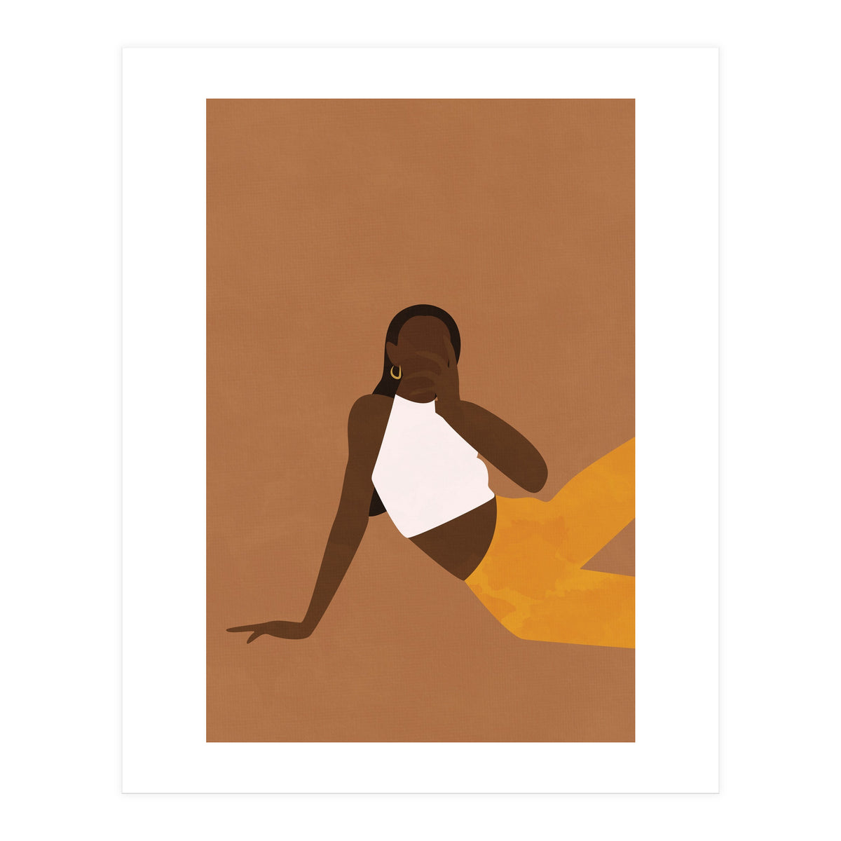 Boho Chic Woman (Print Only)