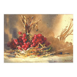 Viburnum watercolor nature (Print Only) thumbnail