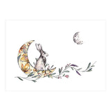 Bunny on the Moon  (Print Only) thumbnail