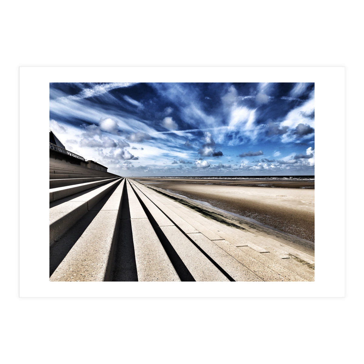 Blackpool Beachfront Img 9902 (Print Only)