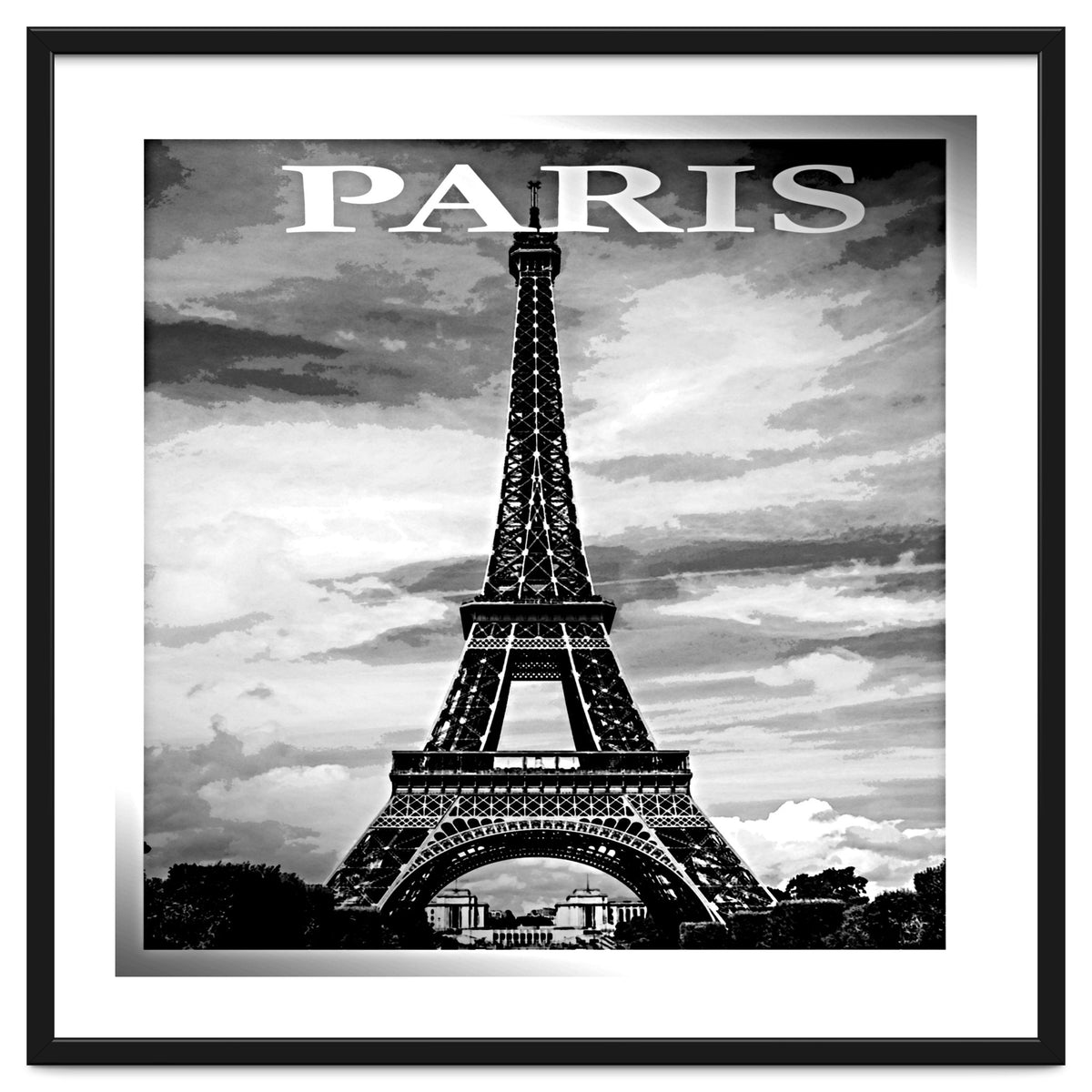 Paris France Travel Poster