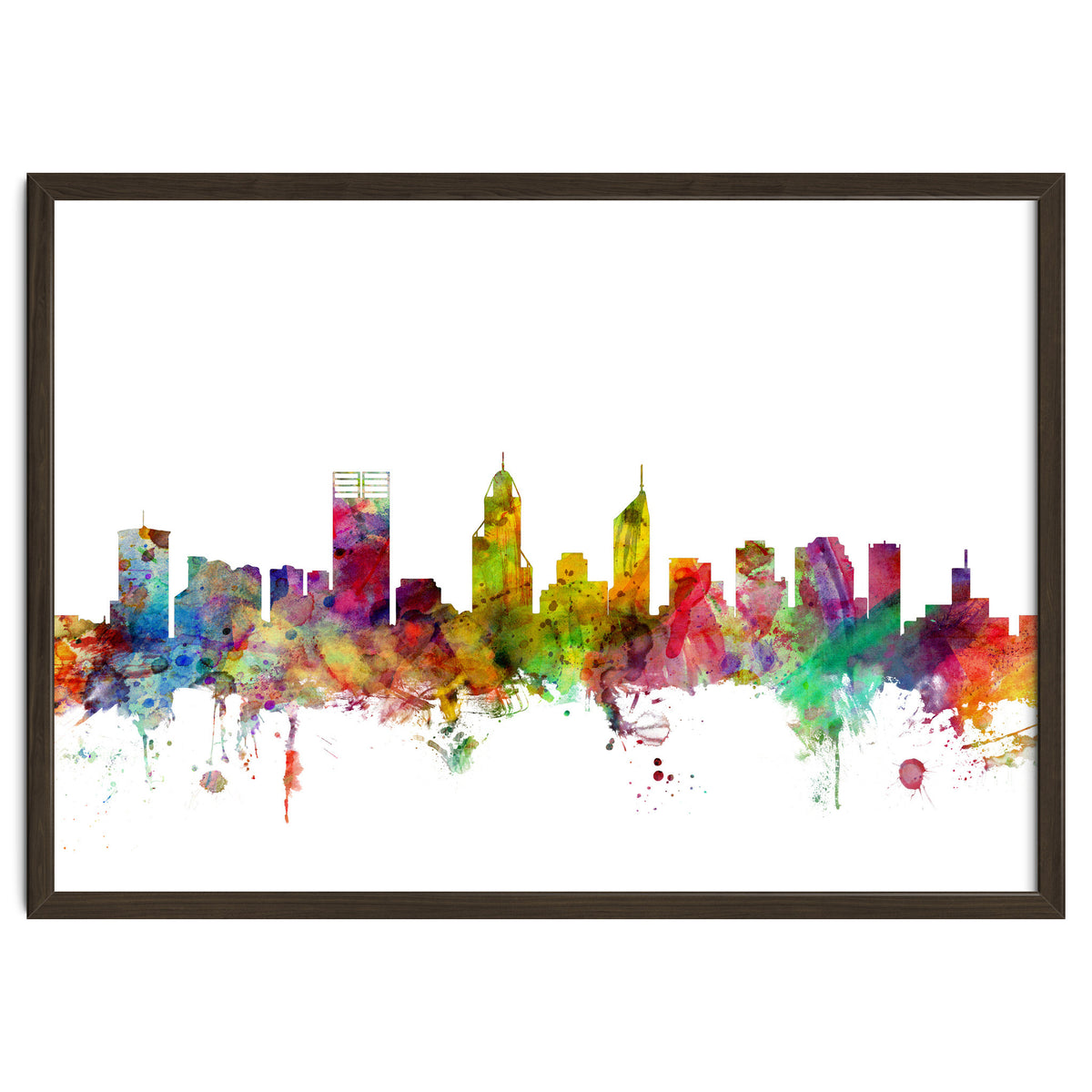 Perth Australia Skyline