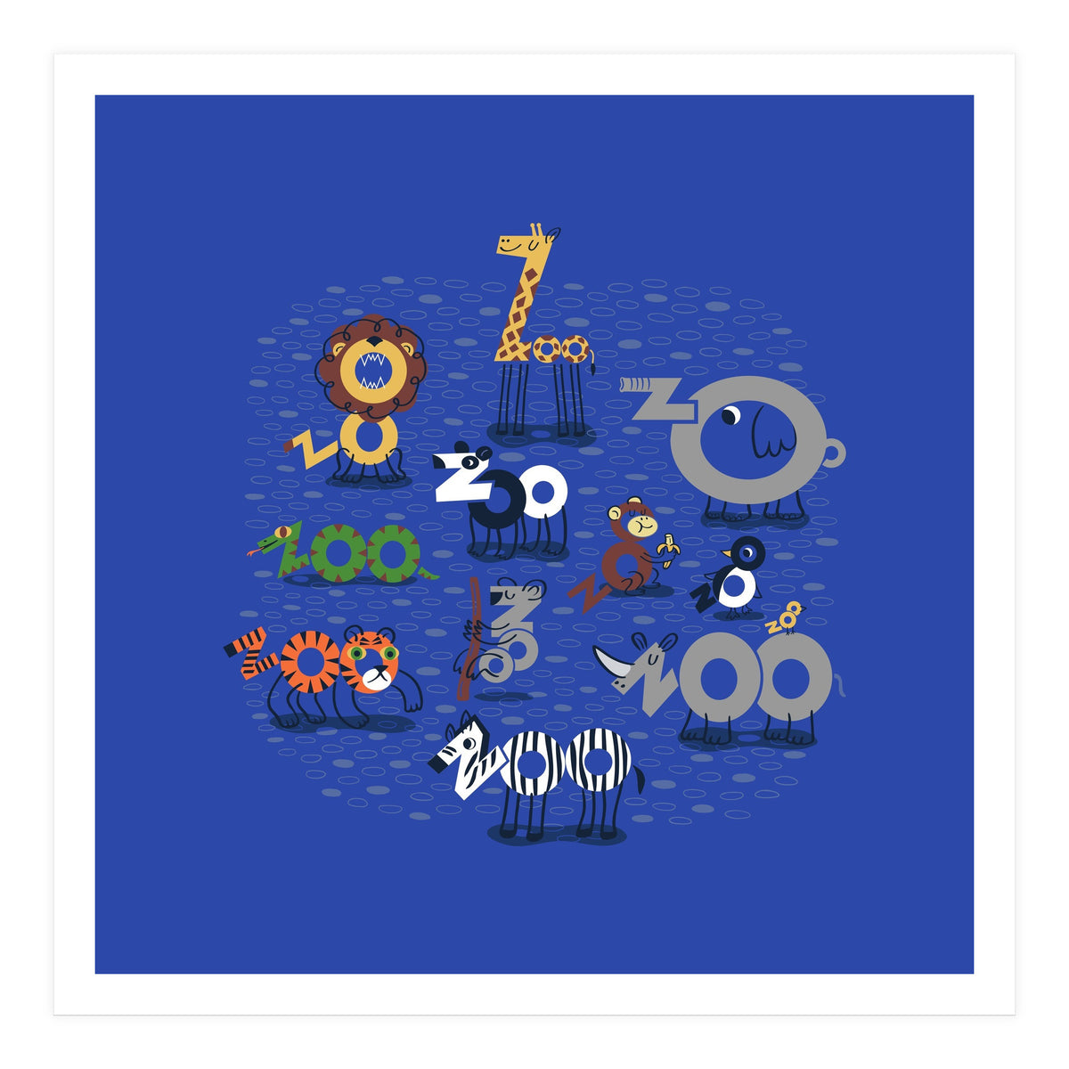 Zoo Animals (Print Only)