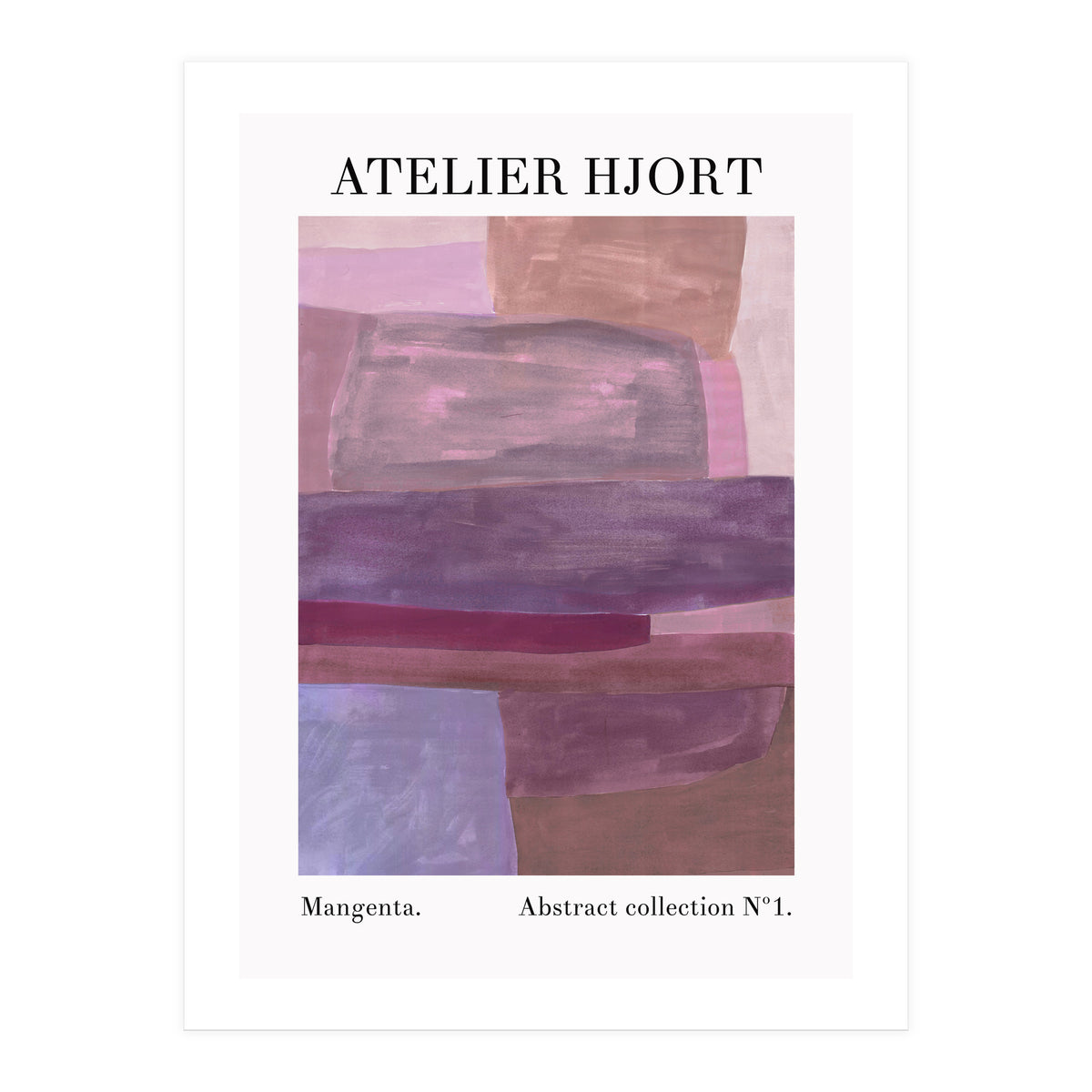 Mangenta Abstract (Print Only)