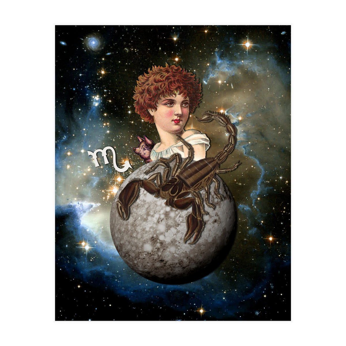 Scorpio Zodiac Sign (Print Only)