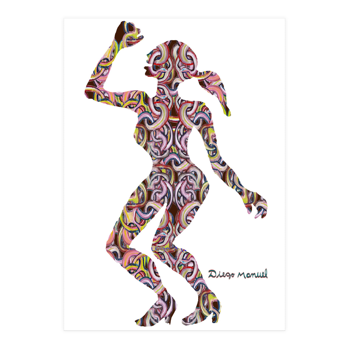 Dance Girl 6  (Print Only)
