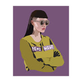 Feminist (purple) (Print Only) thumbnail