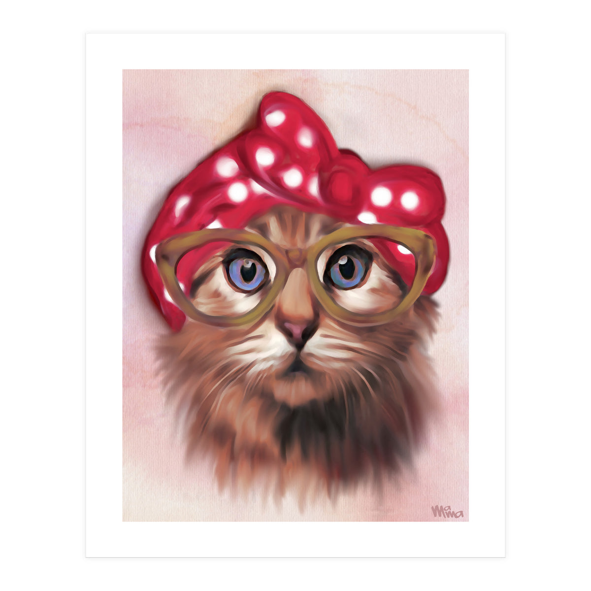 Pinup Cat (Print Only)