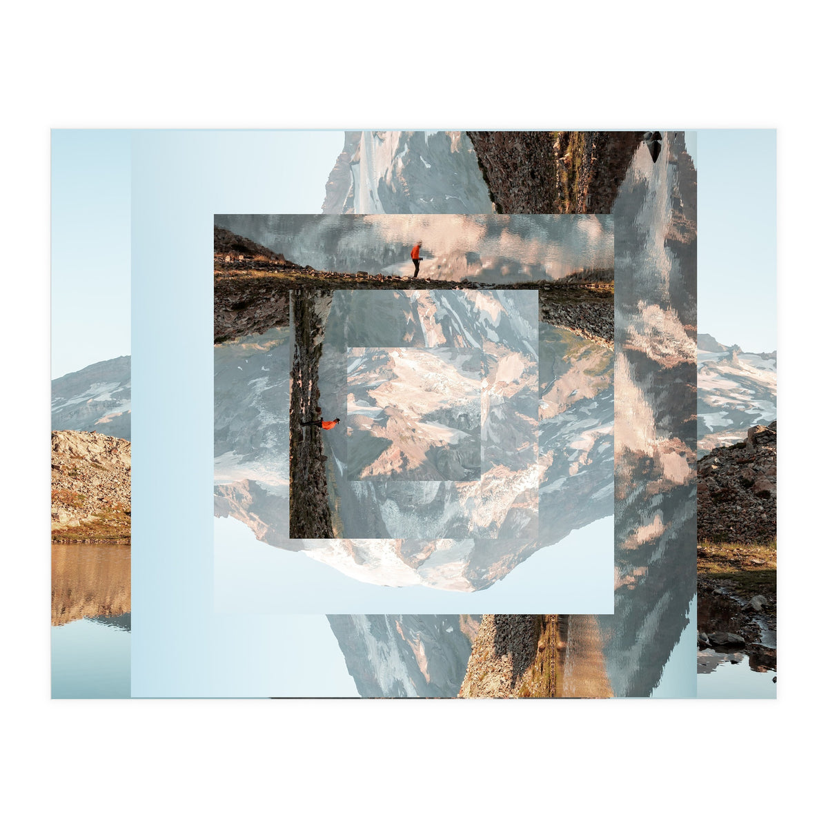 Quadratur 4 · Mountain View (Print Only)