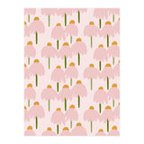 Pastel Pink Flower Pattern  (Print Only) thumbnail