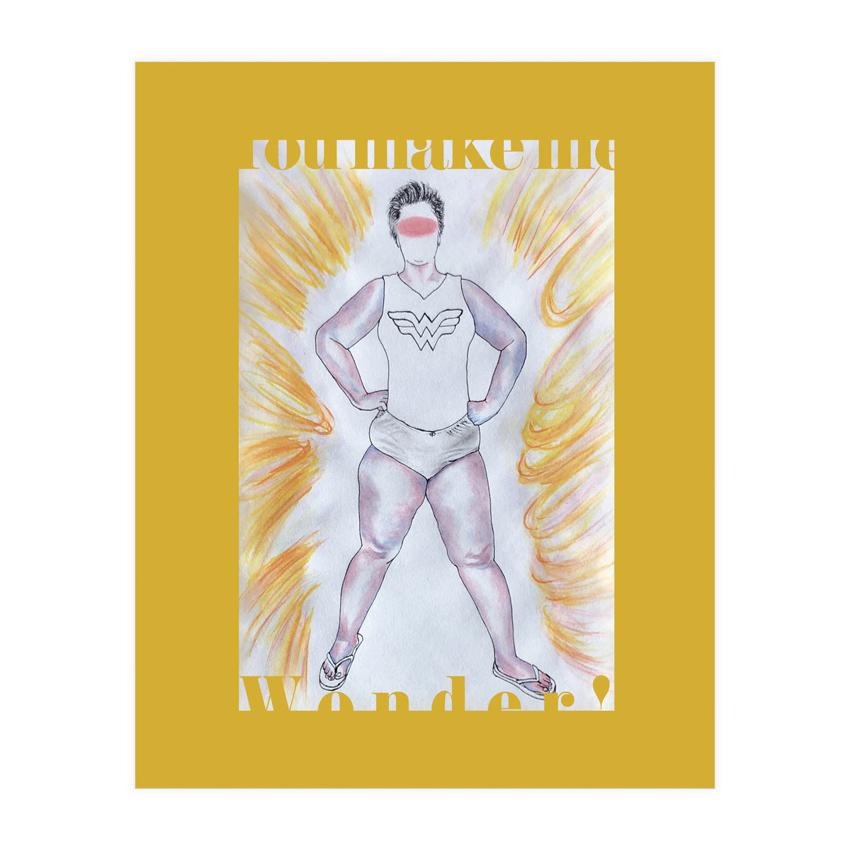 You Make Me Wonder! (Print Only)