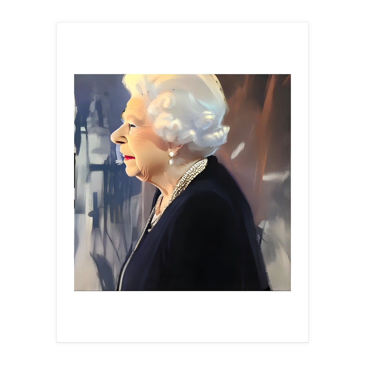 Queen Elizabeth II  (Print Only)