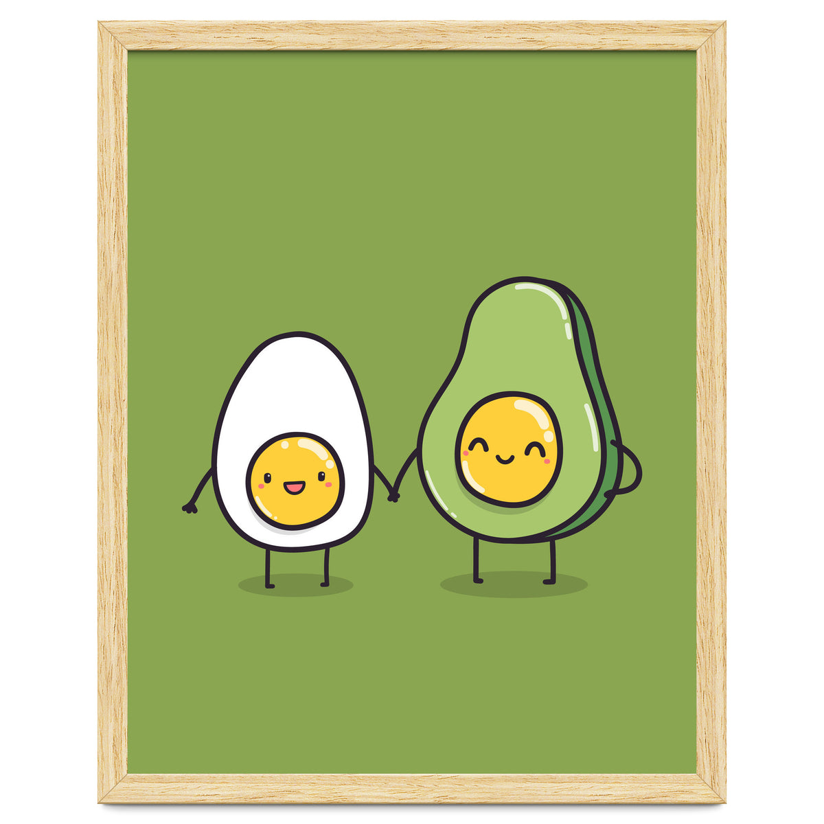 Egg Avocado best friends