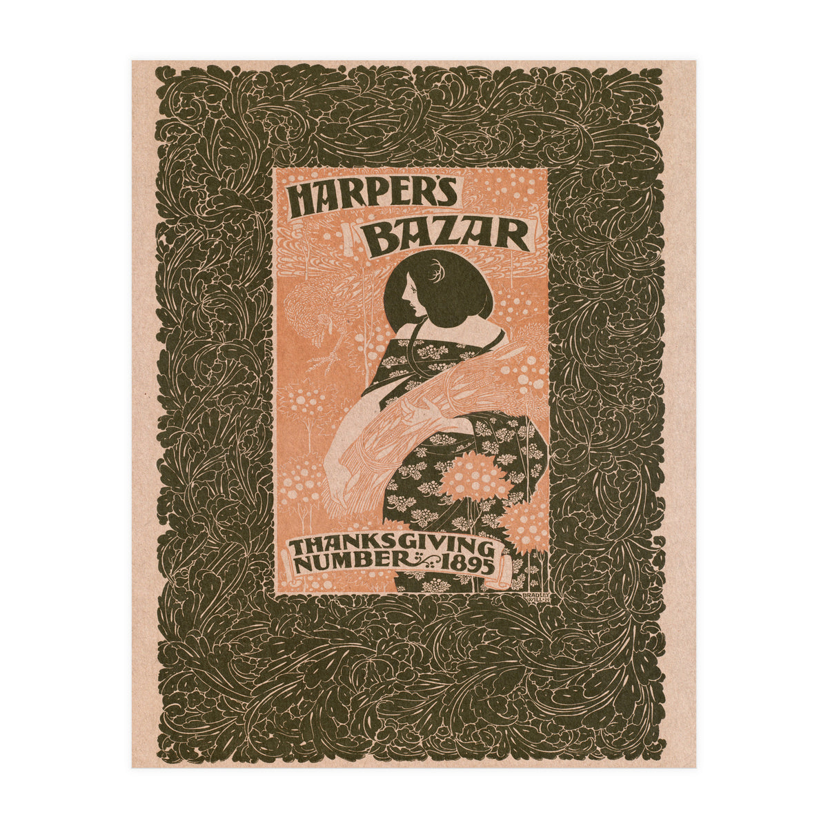 Harpers Bazar Thanksgiving Advertisement (Print Only)