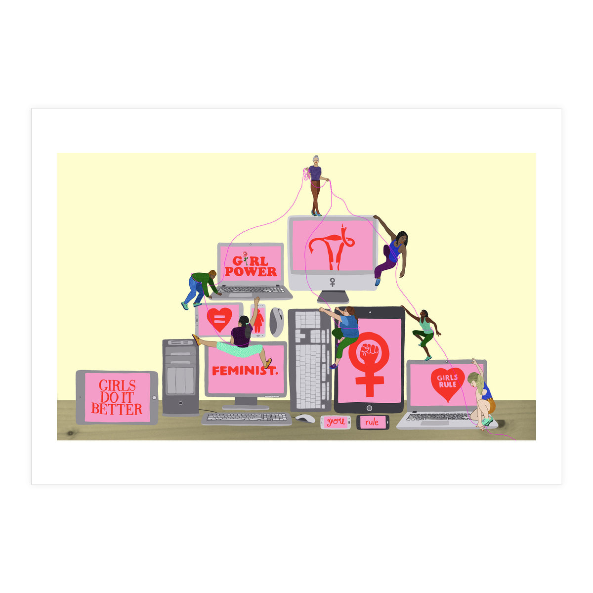 4th Wave Of Feminism (Print Only)