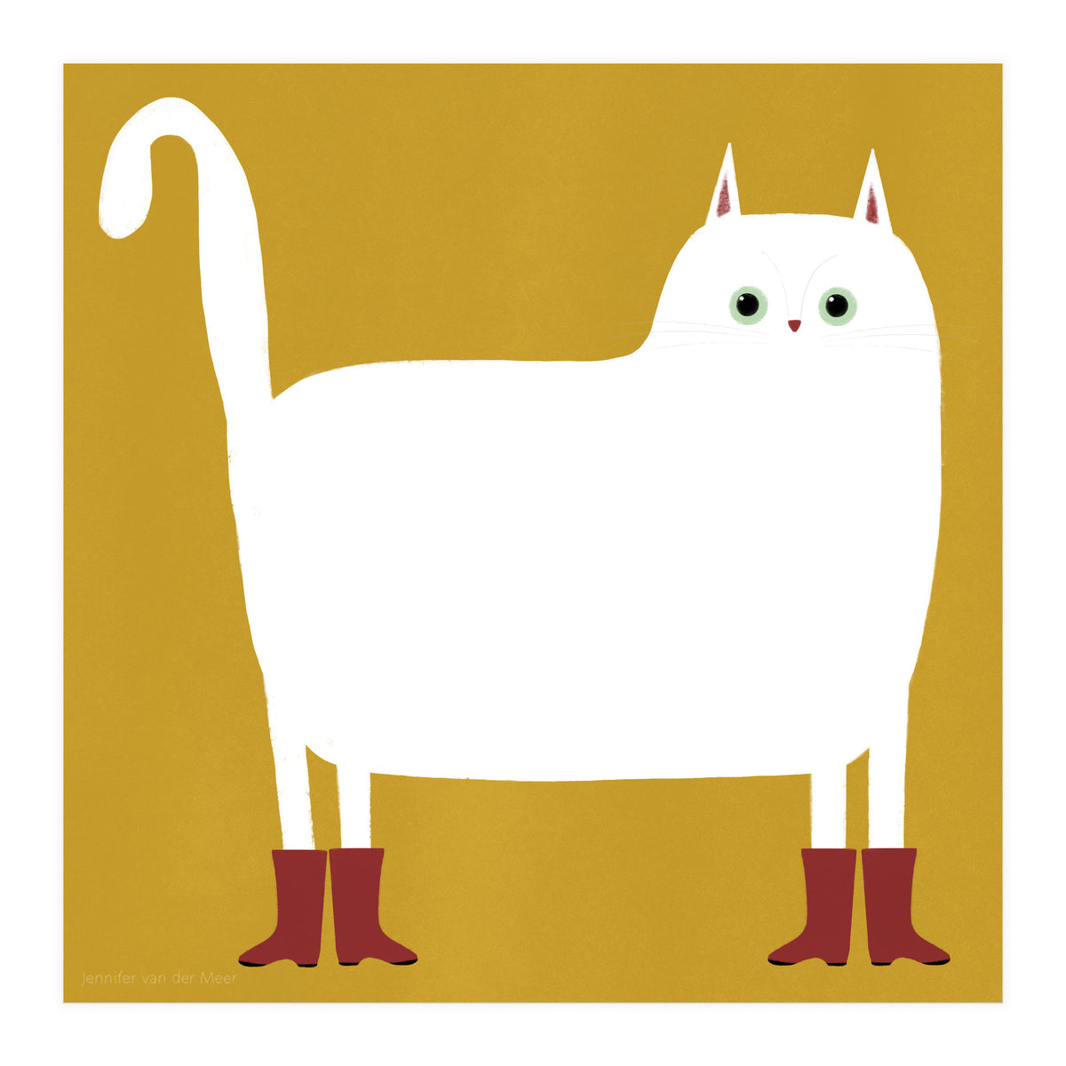 Cat 82: The rain boots (Print Only)