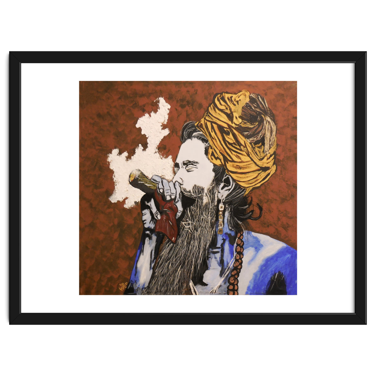 Aghori - Acrylic On Canvas