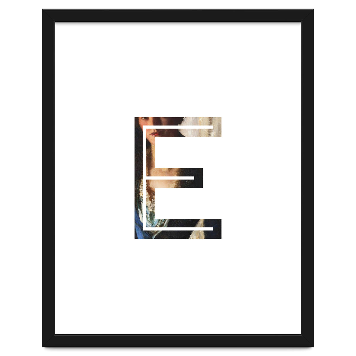 Letter E - (Impress)