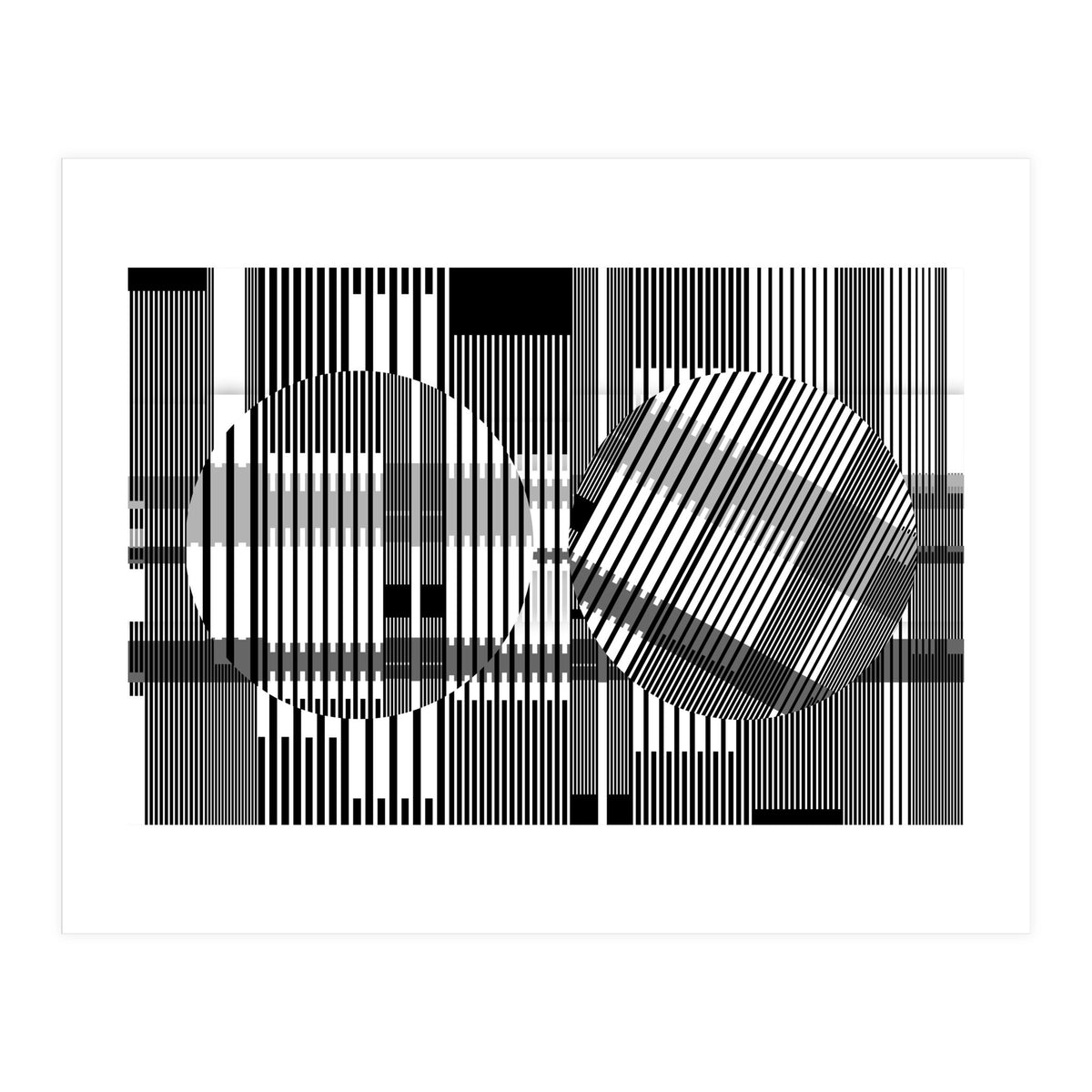 Glitch Global I Serie Urban Nature (Print Only)