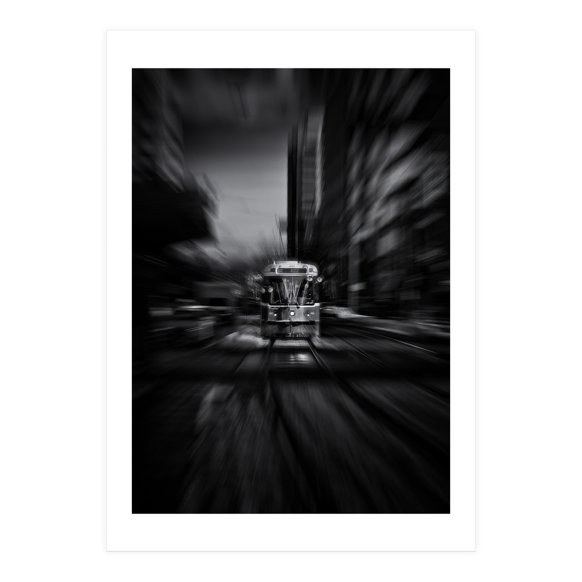 The 512 St. Clair Streetcar Toronto Canada Flow Version (Print Only)