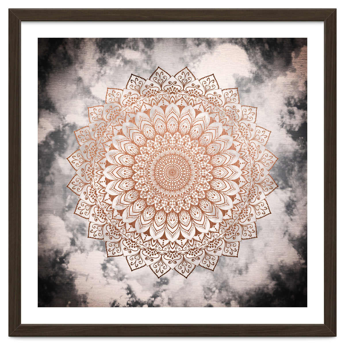 Rose Night Mandala