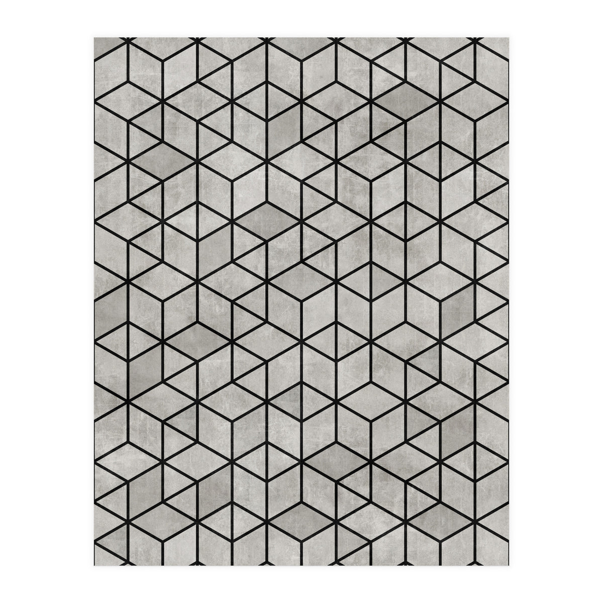 Random Concrete Cubes (Print Only)