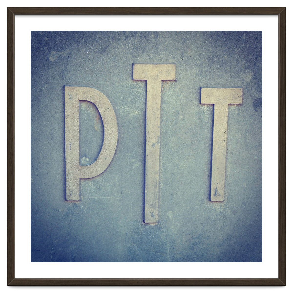 French sign: PTT
