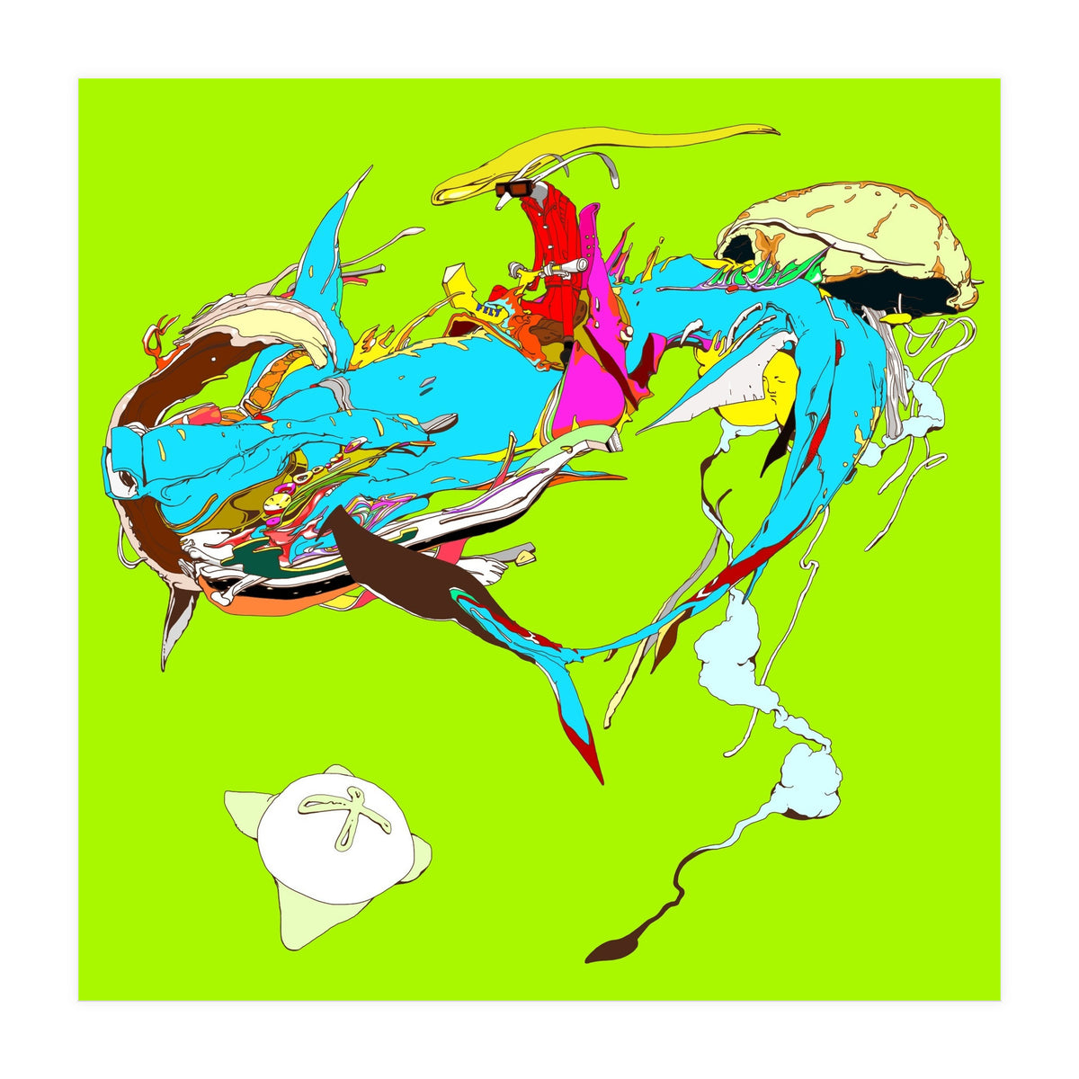 White Hare Of Inaba (Print Only)