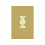 Olive green shapes (Print Only) thumbnail