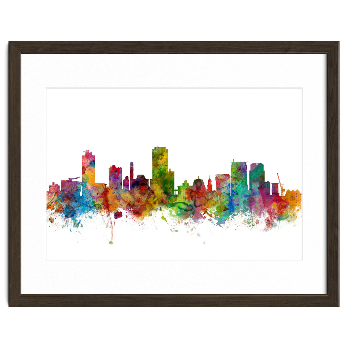 Wellington New Zealand Skyline