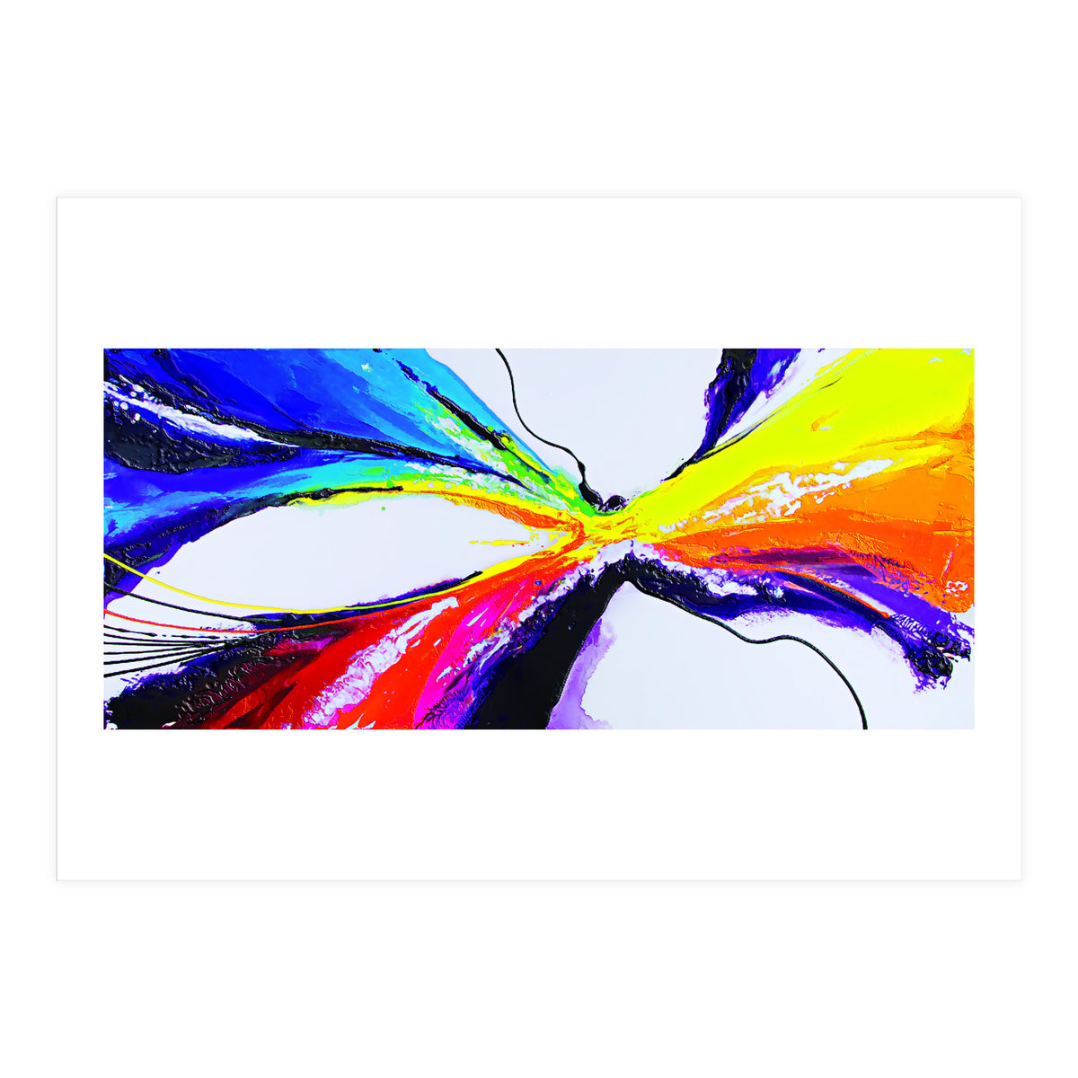 Abstract Art Britto - QB295 (Print Only)