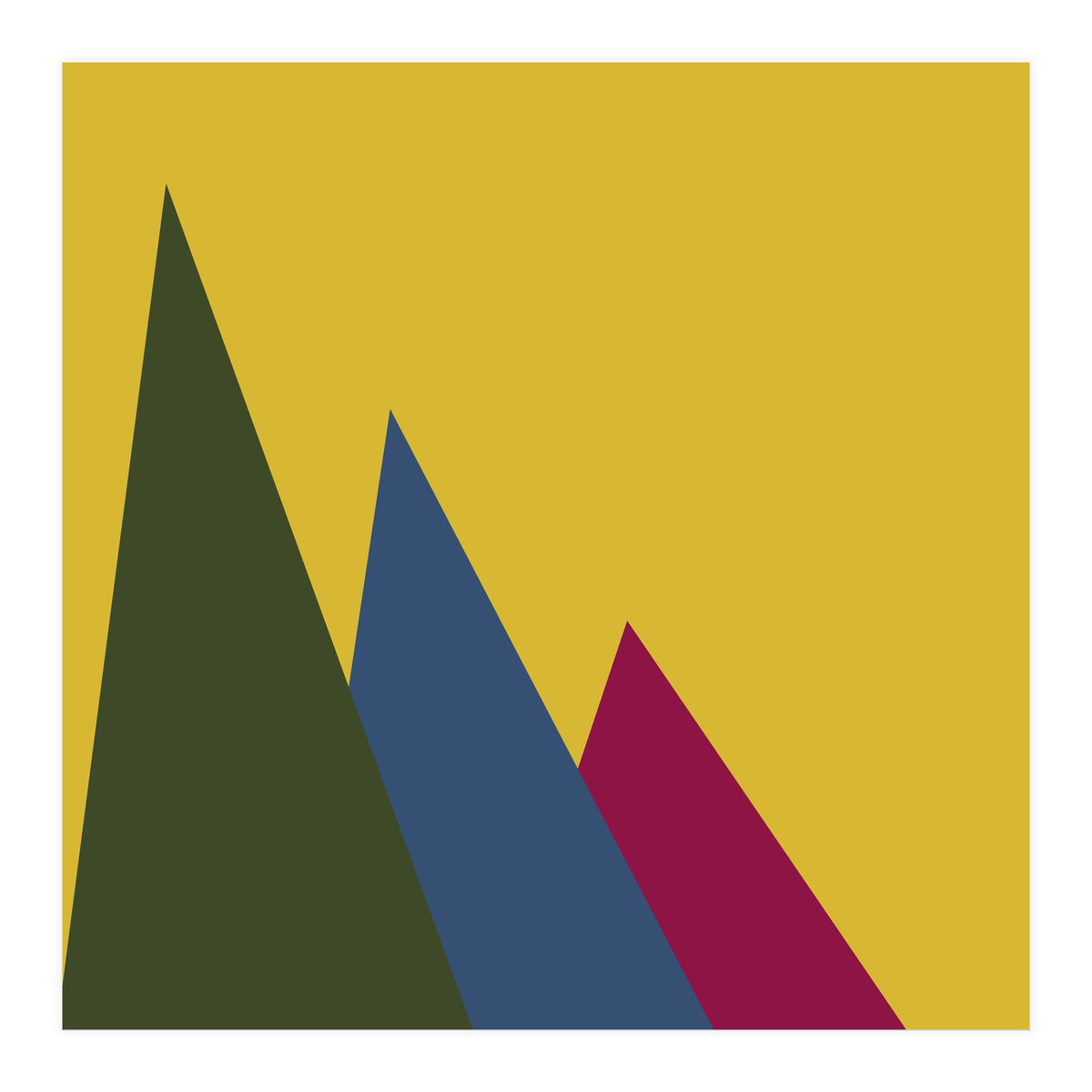 Abstract modern forest (Print Only)