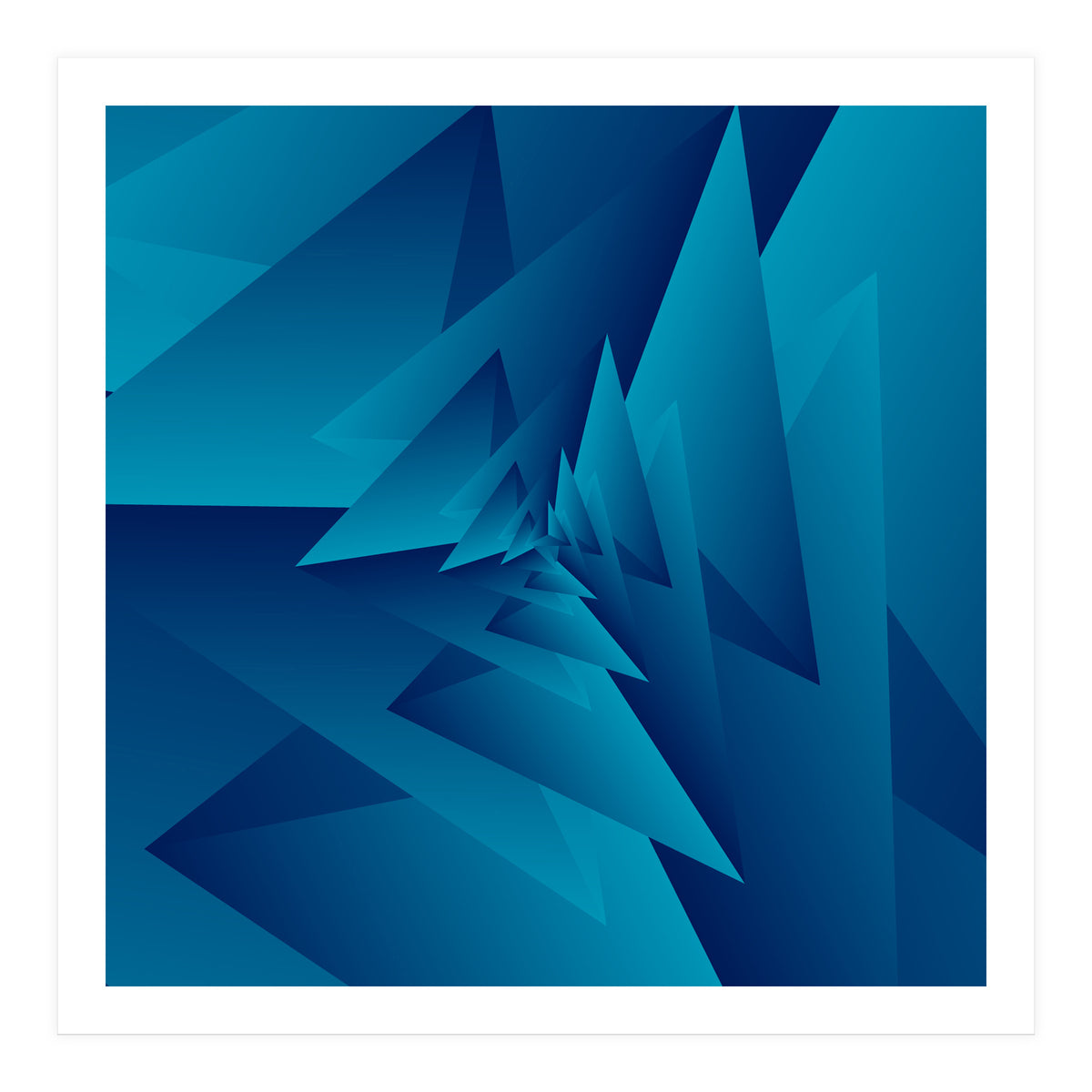 Crazy Traingle Pattern (Print Only)