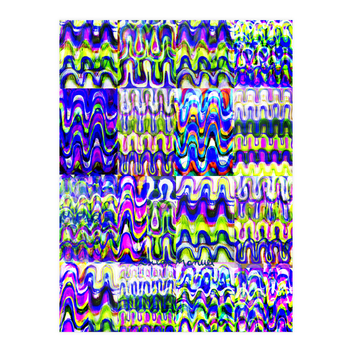 Pop abstract color full (Print Only)