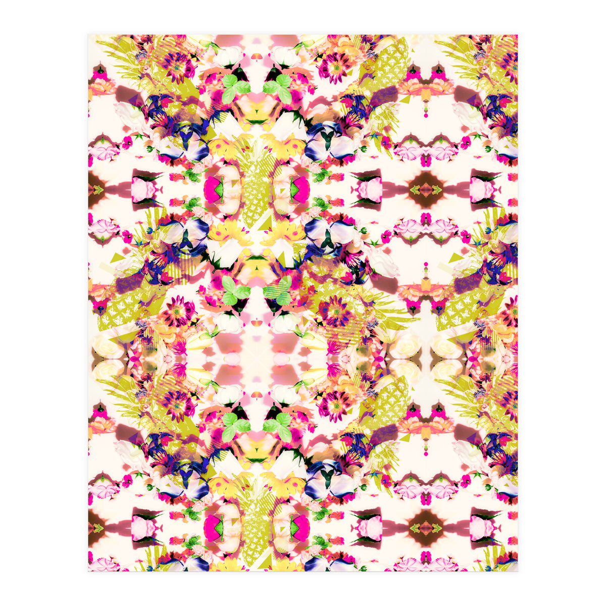 Painting mosaic - Abstract nature  (Print Only)