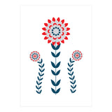 Scandi Folk Flowers  (Print Only) thumbnail
