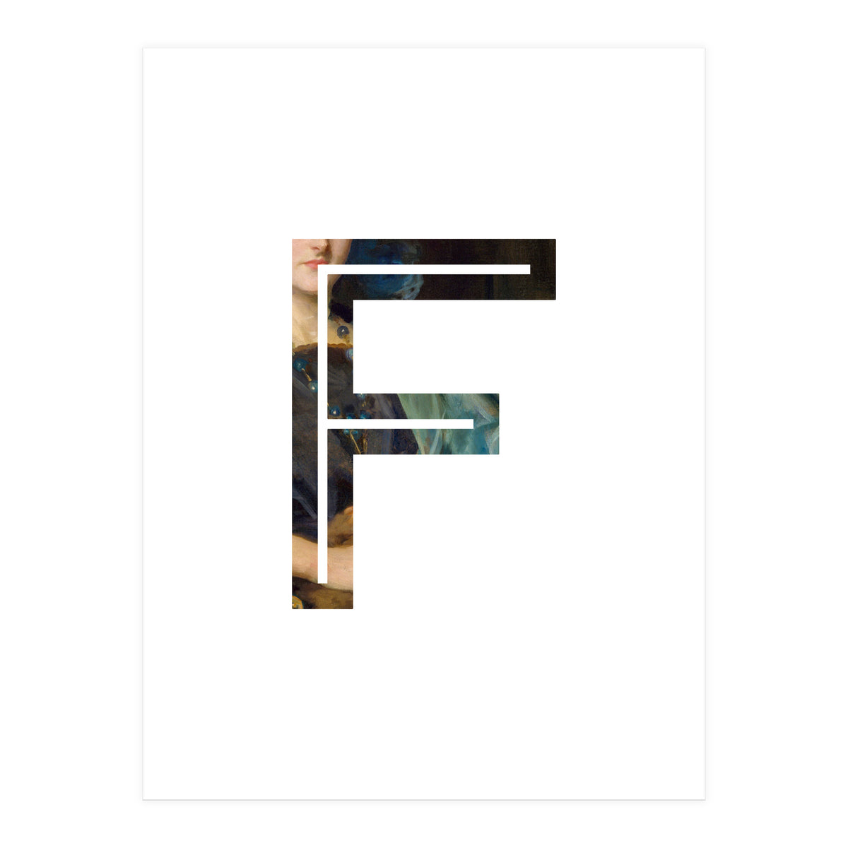 Letter F - (Impress) (Print Only)