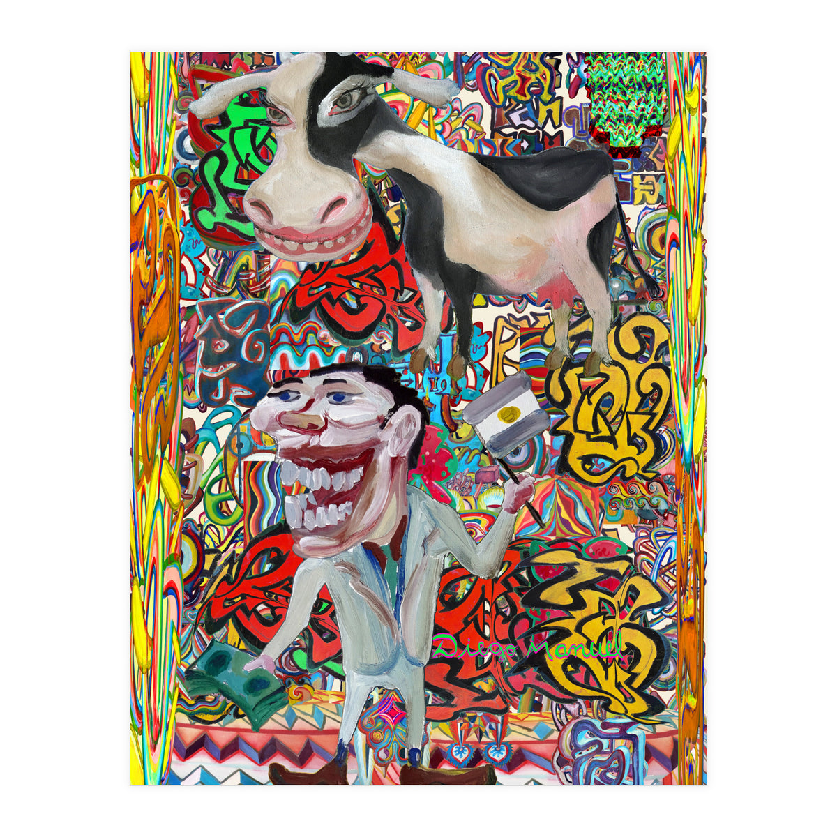 Vendedor De Dolares (Print Only)