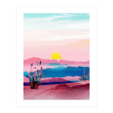 Her Heart Was Made Of Liquid Sunsets (Print Only) thumbnail