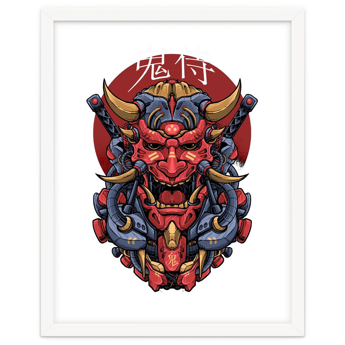 Japanese Oni Samurai